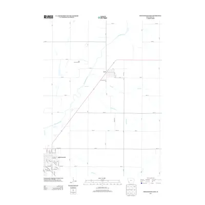 2013 Map of Shenandoah East, 2013 Print