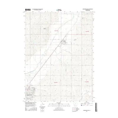 2015 Map of Shenandoah East, 2015 Print