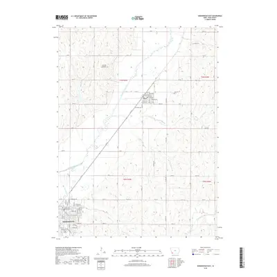 2018 Map of Shenandoah East, 2018 Print