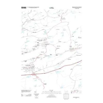2013 Map of Shenandoah, 2013 Print