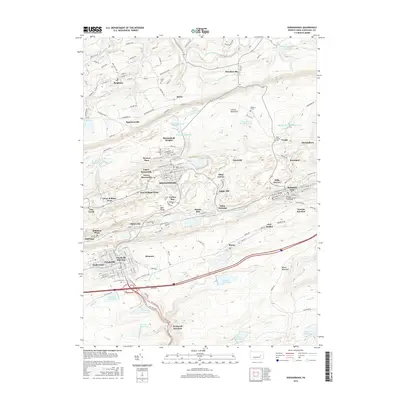 2016 Map of Shenandoah, 2016 Print