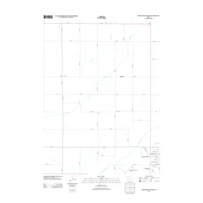 2013 Map of Shenandoah West, 2013 Print
