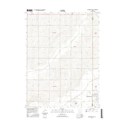 2015 Map of Shenandoah West, 2015 Print