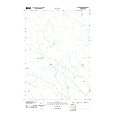2011 Map of Shepard Reservoir, 2011 Print