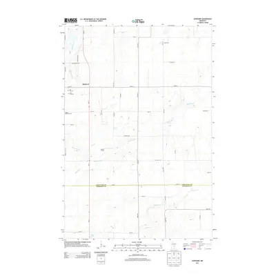 2013 Map of Shephard, 2013 Print