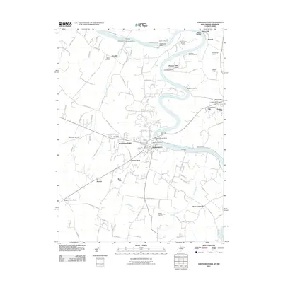 2011 Map of Shepherdstown, 2011 Print