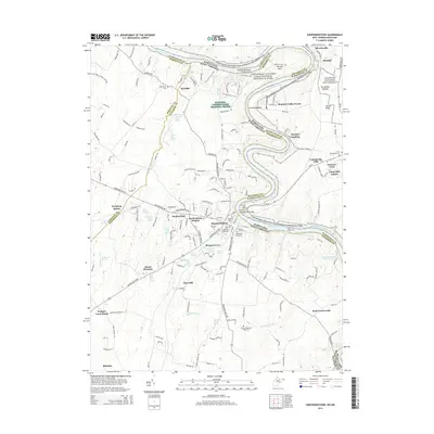 2014 Map of Shepherdstown, 2014 Print