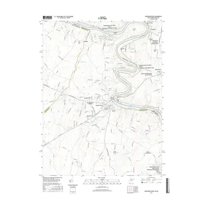2016 Map of Shepherdstown, 2016 Print