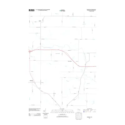 2013 Map of Shepley, 2013 Print