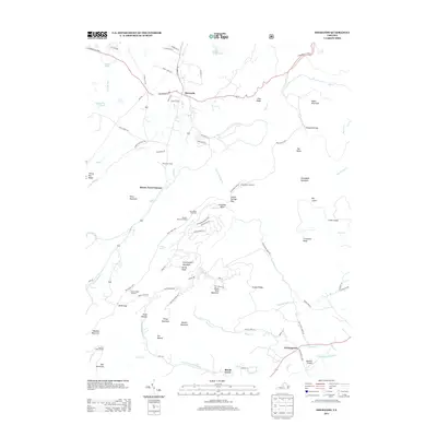2013 Map of Sherando, 2013 Print