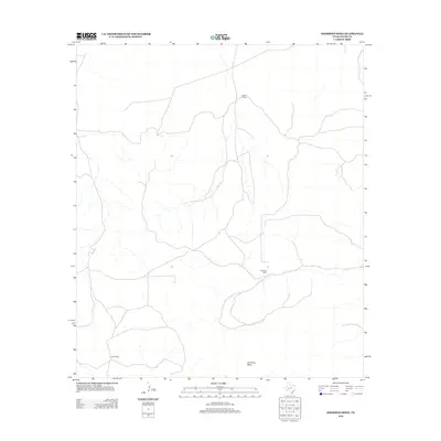 2012 Map of Sherbino Mesa, 2012 Print