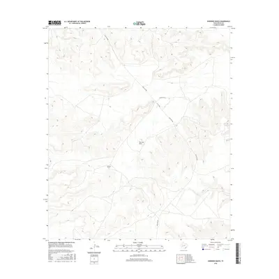 2016 Map of Sherbino Ranch, 2016 Print
