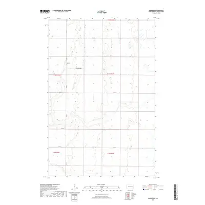 2018 Map of Sherbrooke, 2018 Print