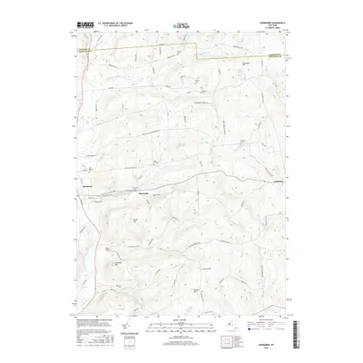 2016 Map of Sherburne, 2016 Print
