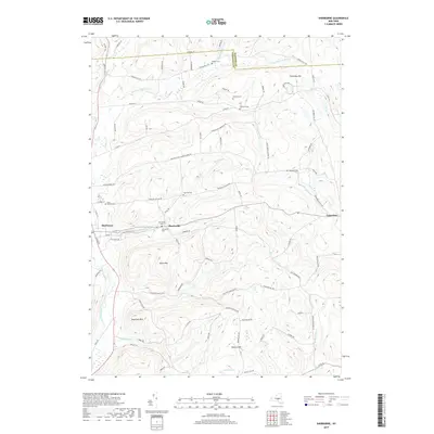 2019 Map of Sherburne, 2019 Print
