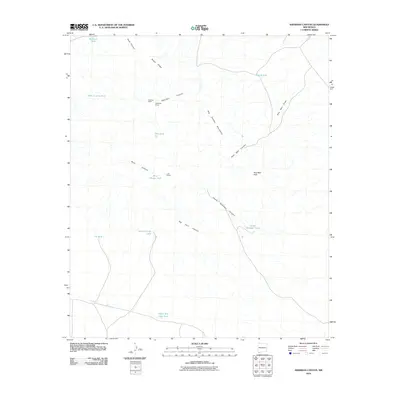 2010 Map of Sheridan Canyon, 2010 Print