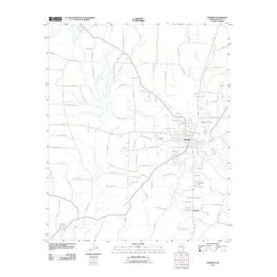 2011 Map of Sheridan, 2011 Print
