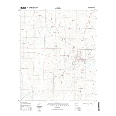2014 Map of Sheridan, 2014 Print