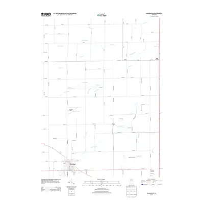 2013 Map of Sheridan, 2013 Print