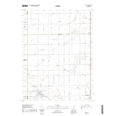 2019 Map of Sheridan, 2019 Print
