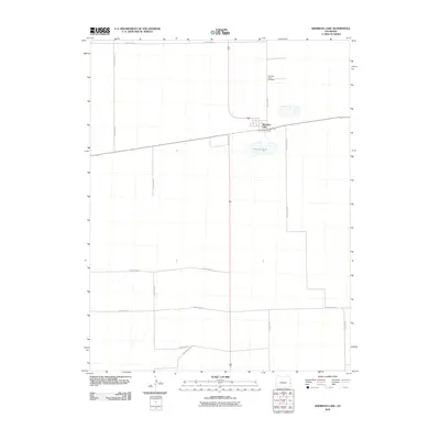 2010 Map of Sheridan Lake, 2010 Print