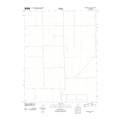 2010 Map of Sheridan Lake SE, 2010 Print