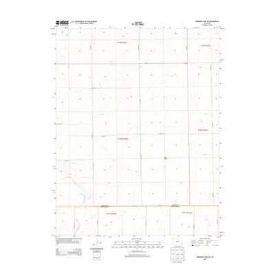 2013 Map of Sheridan Lake SW, 2013 Print