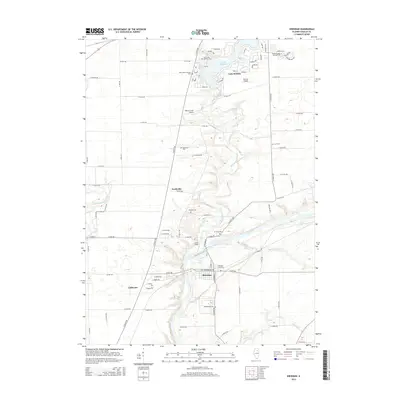 2015 Map of Sheridan, 2015 Print