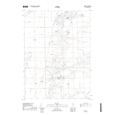 2018 Map of Sheridan, 2018 Print