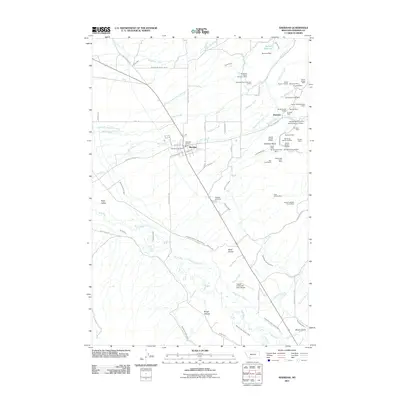2011 Map of Sheridan, 2011 Print