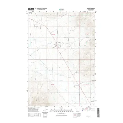 2014 Map of Sheridan, 2014 Print