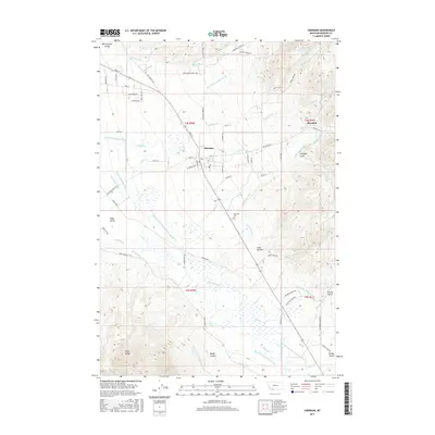 2017 Map of Sheridan, 2017 Print