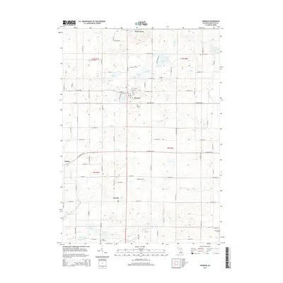 2014 Map of Sheridan, 2014 Print