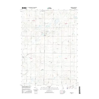 2017 Map of Sheridan, 2017 Print