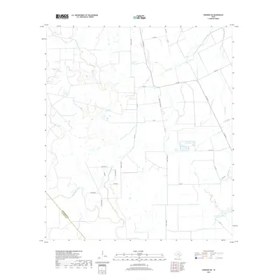 2019 Map of Sheridan NE, 2019 Print