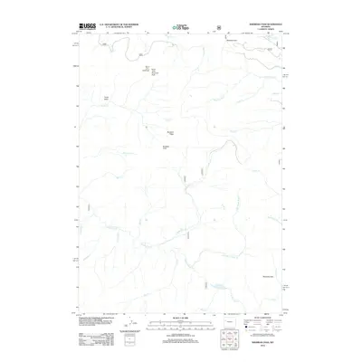 2012 Map of Sheridan Pass, 2012 Print
