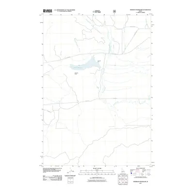 2011 Map of Sheridan Reservoir, 2011 Print