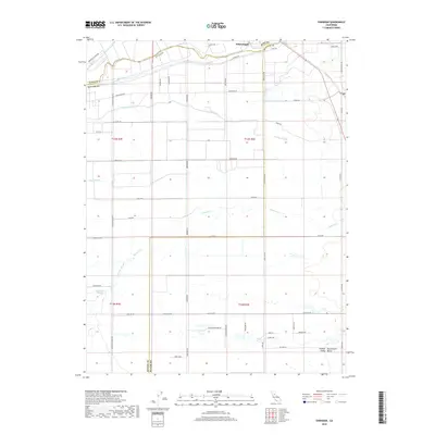 2018 Map of Sheridan, 2018 Print