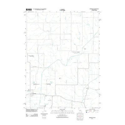 2011 Map of Sheridan, 2011 Print