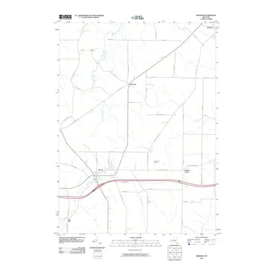 2010 Map of Sherman, 2010 Print