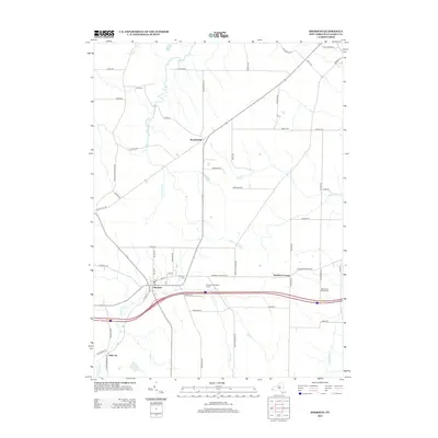 2013 Map of Sherman, 2013 Print