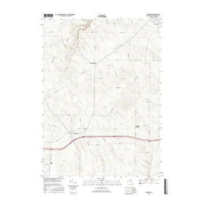2016 Map of Sherman, 2016 Print