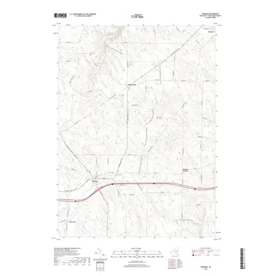 2019 Map of Sherman, 2019 Print