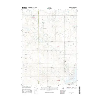 2017 Map of Sherman City, 2017 Print
