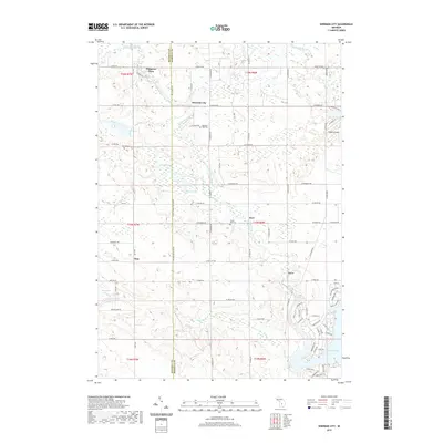 2019 Map of Sherman City, 2019 Print