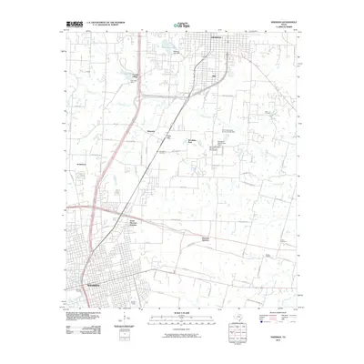 2010 Map of Sherman, 2010 Print
