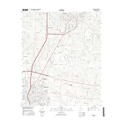 2016 Map of Sherman, 2016 Print
