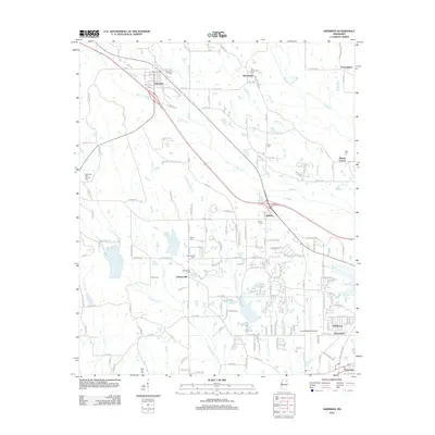 2012 Map of Sherman, 2012 Print