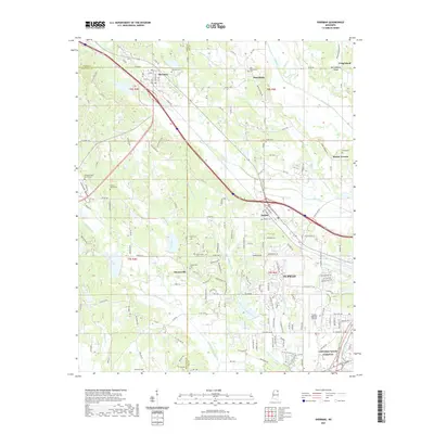 2021 Map of Sherman, 2021 Print