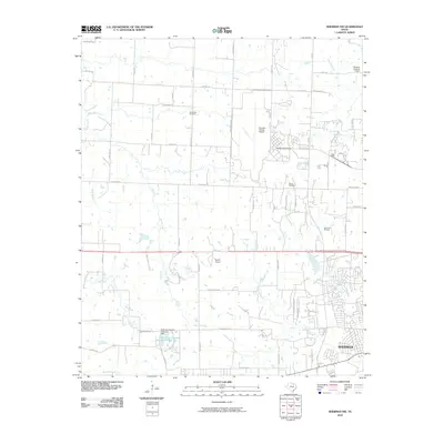 2010 Map of Sherman NW, 2010 Print